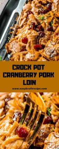 CROCK POT CRANBERRY PORK LOIN CROCK POT CRANBERRY PORK LOIN