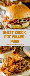 SWEET CROCK POT PULLED PORK